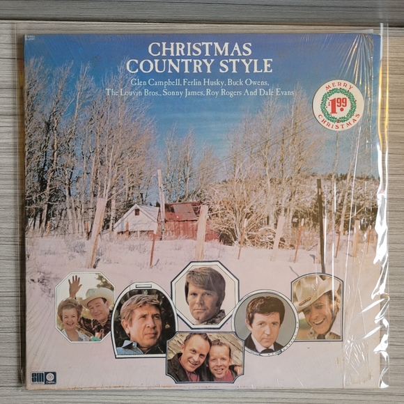 Christmas Country Style Vinyl LP - Various Artists Capitol Records - Picture 1 of 16
